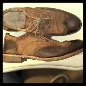 Caterpillar Brogue Leather Shoes